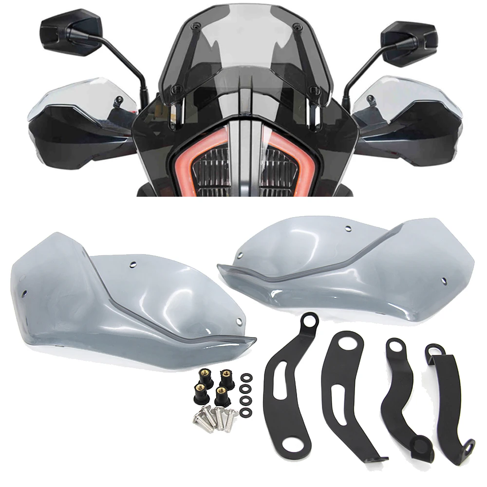 

Для 1090 ADVENTURE R 1190 ADVENTURE R 1290 SUPER ADVENTURE R S T 690 DUKE, удлинители рук, защита для лобового стекла