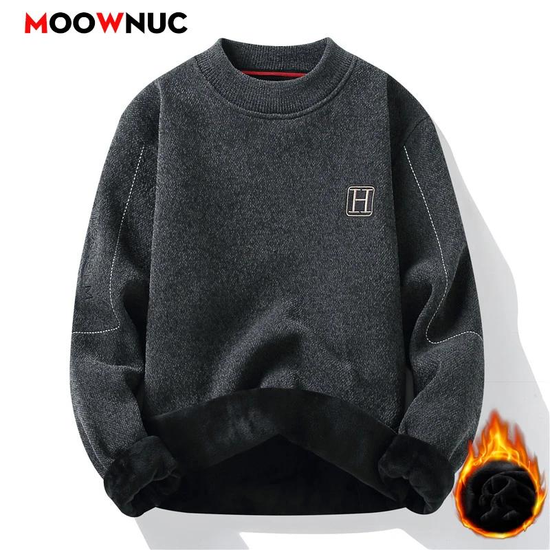 

Свитер для мужчин, пуловеры, мужская одежда, уличная мужская толстовка, вязаная весенне-осенняя модная повседневная мужская одежда, теплая однотонная мужская одежда