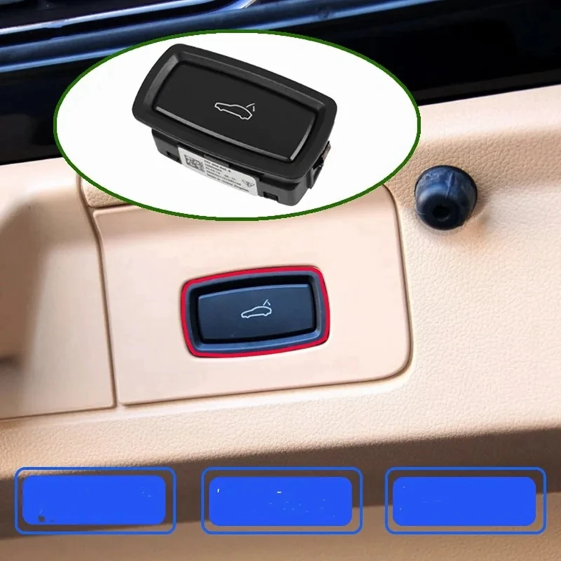 1 Pcs Tailgate Car Trunk Switch Car Release Button 7PP959832 For Porsche Cayenne Macan 2011-2016