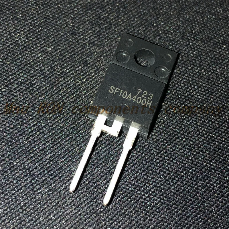 5PCS/LOT SF10A400H SF10A400 Ultra-fast recovery rectifier diode 10A 400V TO-220F  new original  In Stock