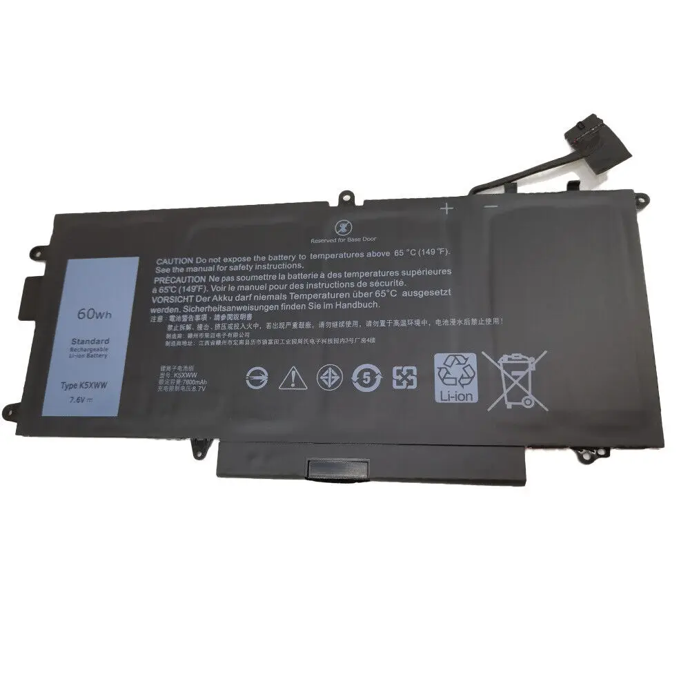 Bateria do portátil 71tg4 k5xww para dell latitude 5289 7389 7390 2-em-1 série l3180 de alta qualidade 7.6v 60wh 725ky n18gg