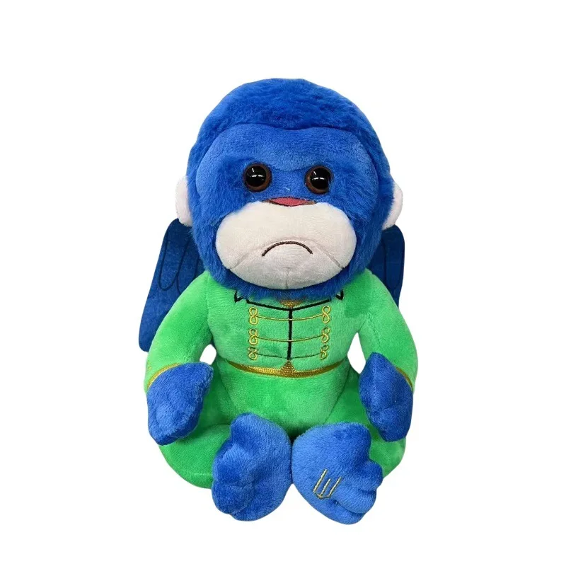 Blue Monkey Butter Jouet en peluche pour enfants, cadeau d'anniversaire, style dessin animé, sorcière, nouveau