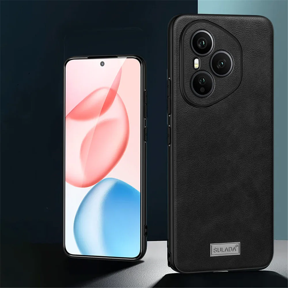 

Premium PU Leather Slim Case For Honor 400 Pro 400 Skin-feel Business Back Cover