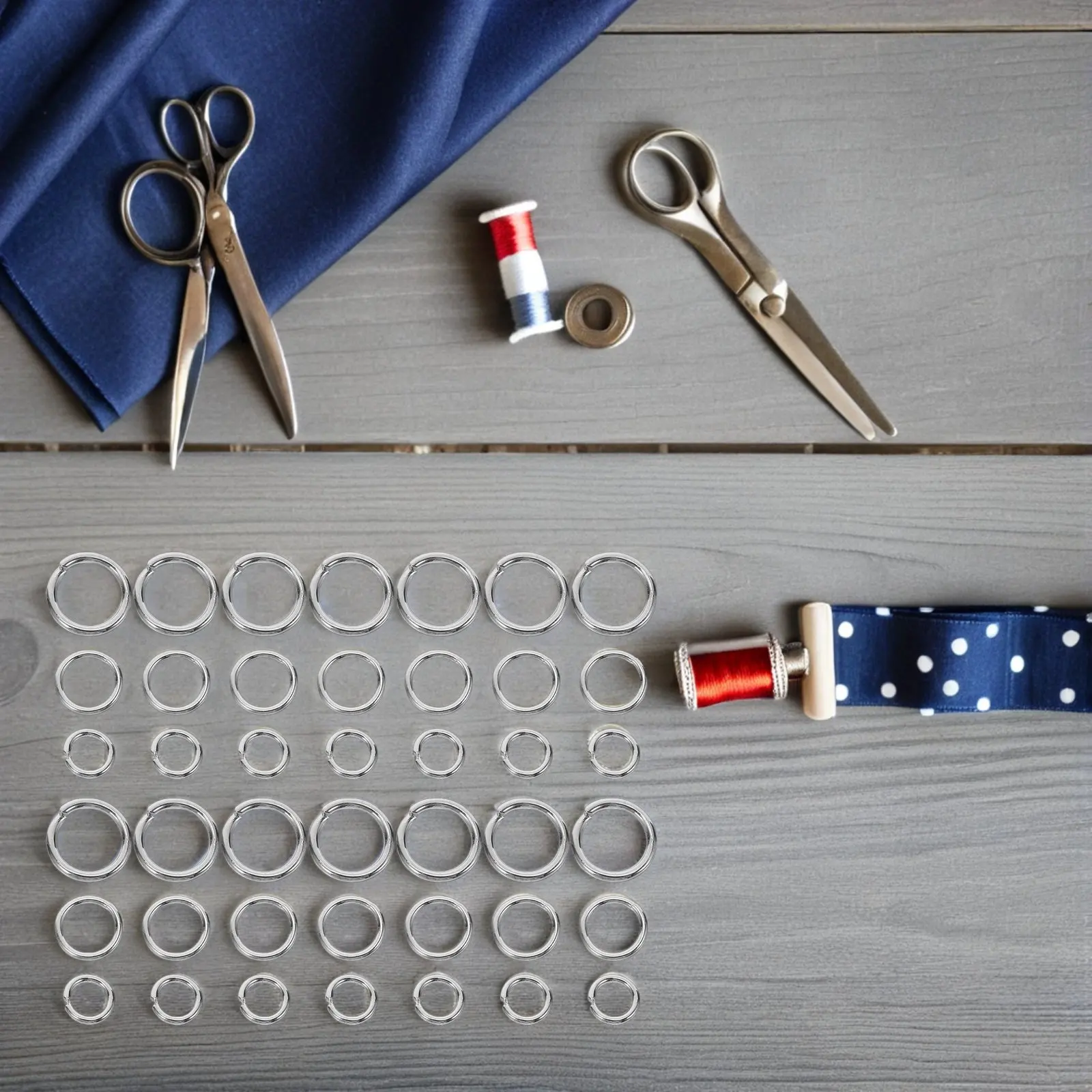 

Набор открытых соединительных колец 3, 4, 5 мм, металлические O-образные кольца, фурнитура для изготовления ювелирных изделий, звенья для серег, ожерелий, браслетов, брелоков своими руками