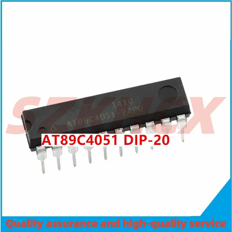 100PCS/LOT AT89C4051-24PI AT89C4051-24PU AT89C4051 DIP IC MCU 8BIT 4KB FLASH 20DIP Quick delivery of spot inventory