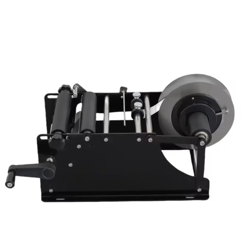 LK-SYTB10 Mesin Pelabelan Manual Mesin Pelabelan Stiker Perekat Botol Bulat Mesin Pelabelan yang Dioperasikan dengan Tangan Manual