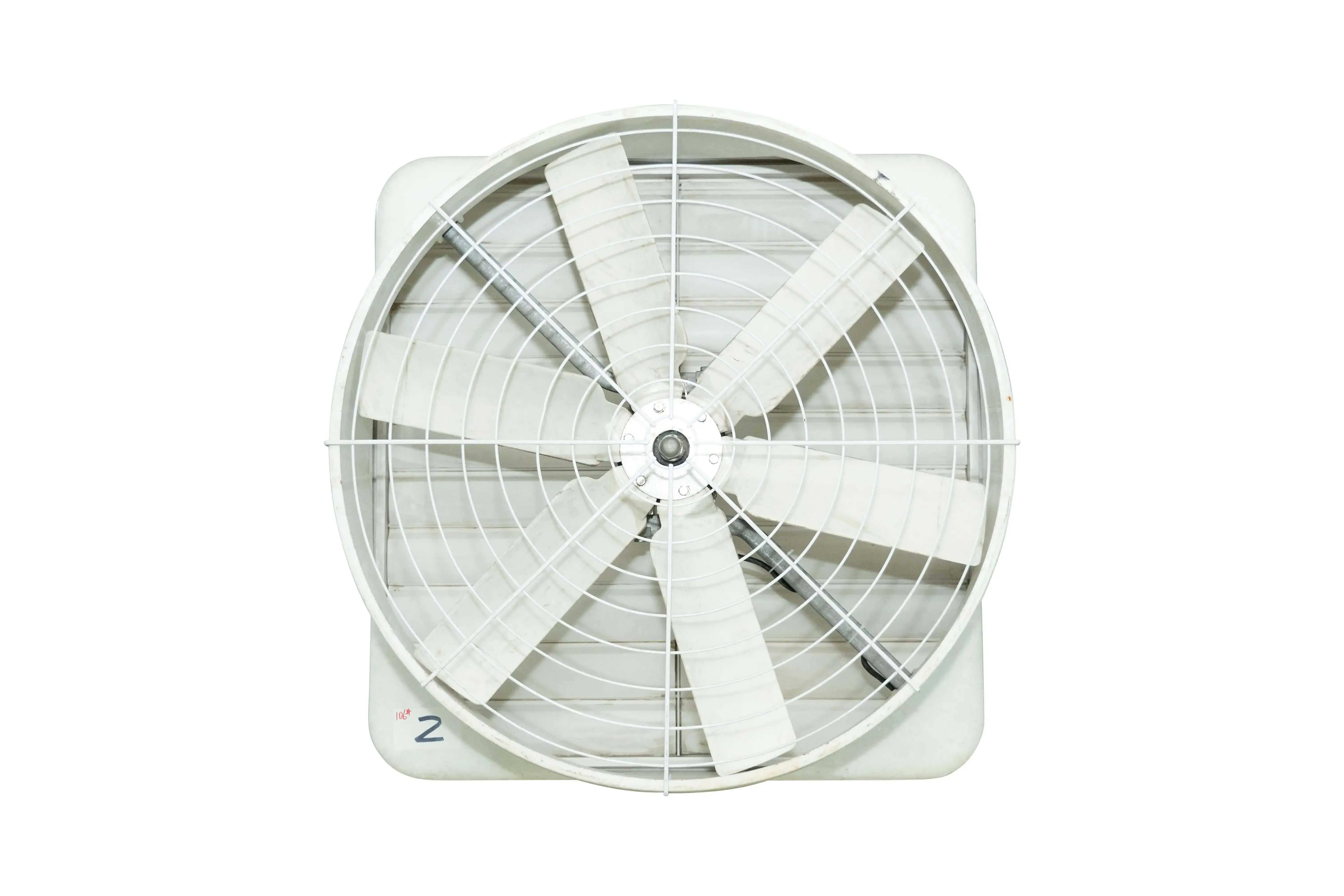 Powerful Ventilation FRP Cone Exhaust Fan for Poultry Farm Fiberglass Exhaust Box Fan