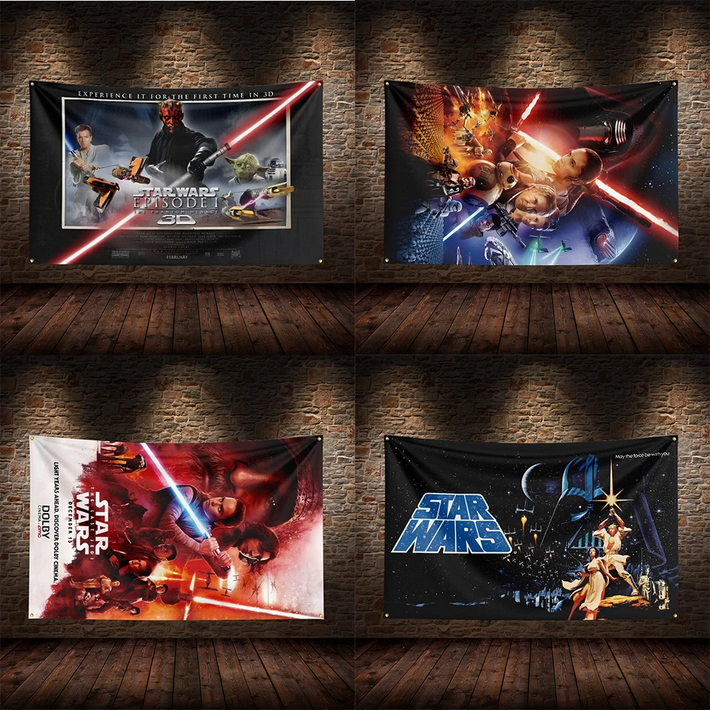 3x5 футов S-Star Warss флаг Warss постер по мотивам воина Приключения гобелен фон двор