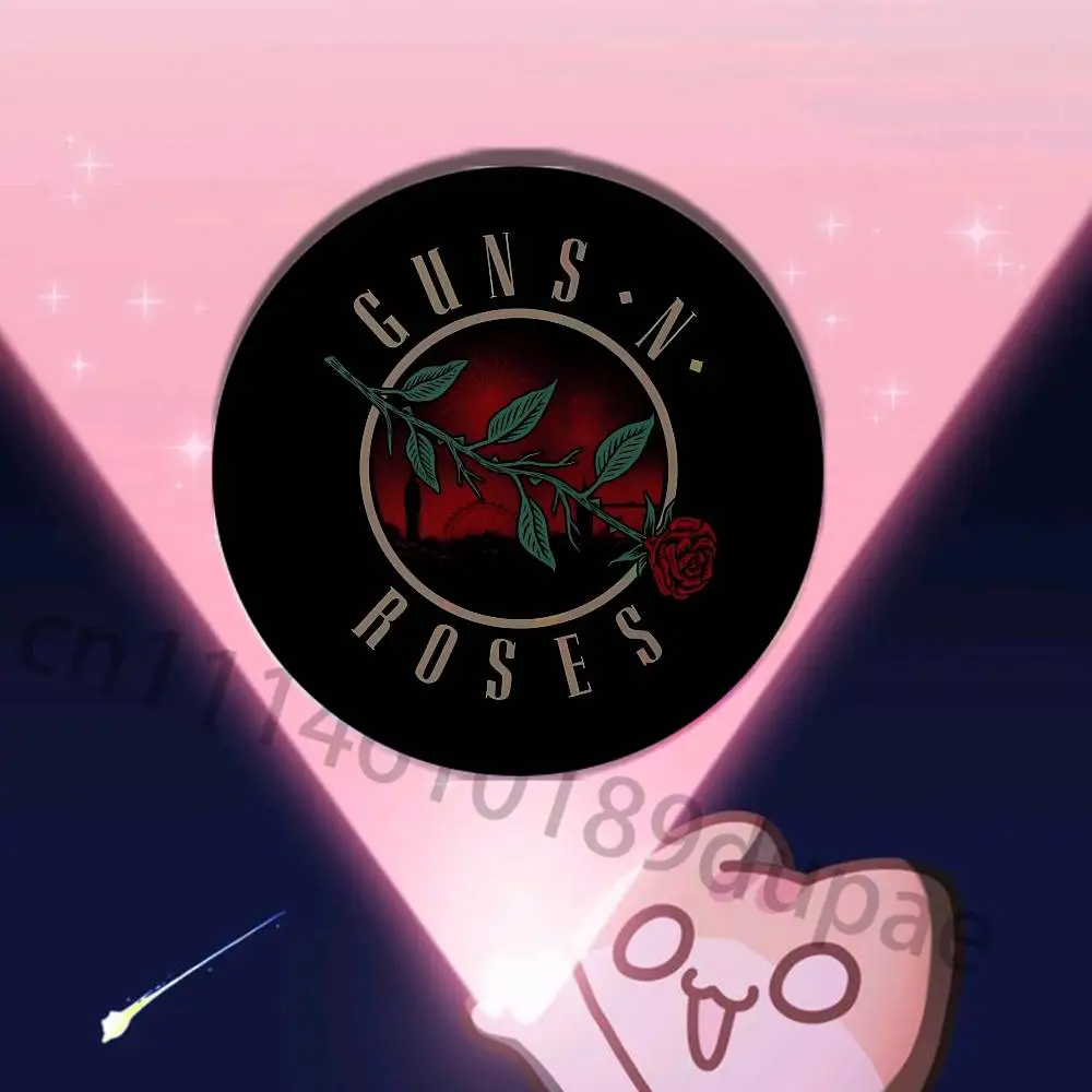 Band G-Guns N Roses Badges 25 32 44 58 75 mm Round Customizable Wholesale Fan goods Self-made fan freebies TH