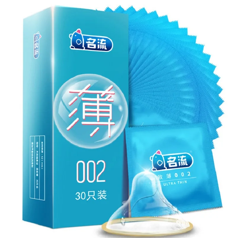 30pcs Fama Ultra Thin Condom Sex Toys For Adult Men Invisible Smooth Condoms Latex Safer Penis Sleeves Couple Sex Products Shop