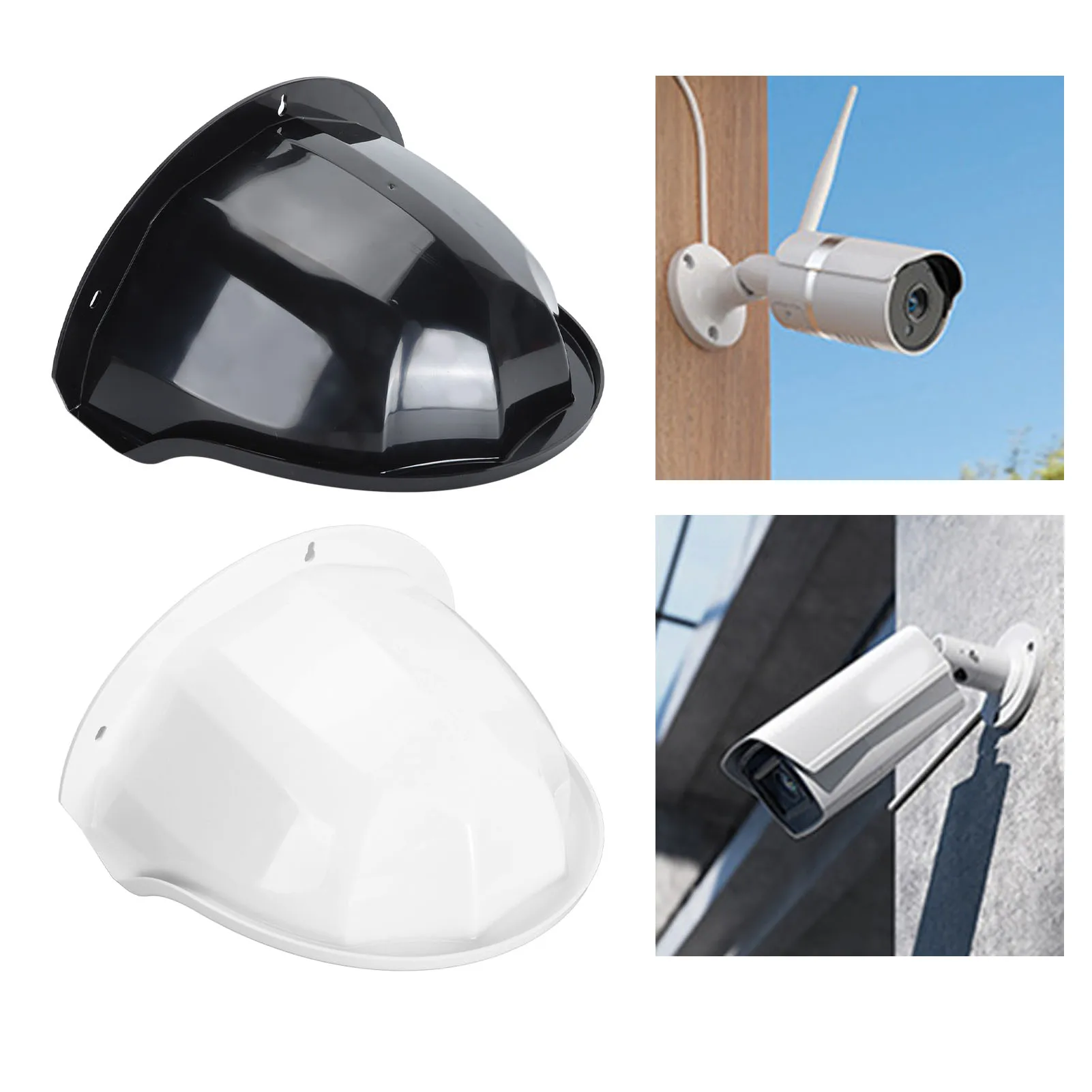 Camera Sun Rain Shade Surveillance Camera Protective Roof Hard Secure Installation High Load Bearing for Dome PTZ Type Camera