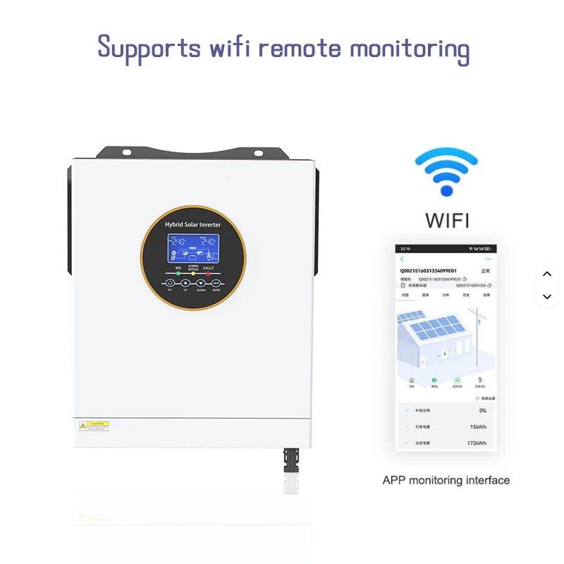 Battery Management Emergency Backup Power Supply Residential Dedicated 48V 10kW Inversor De Fase Dividida with Built in