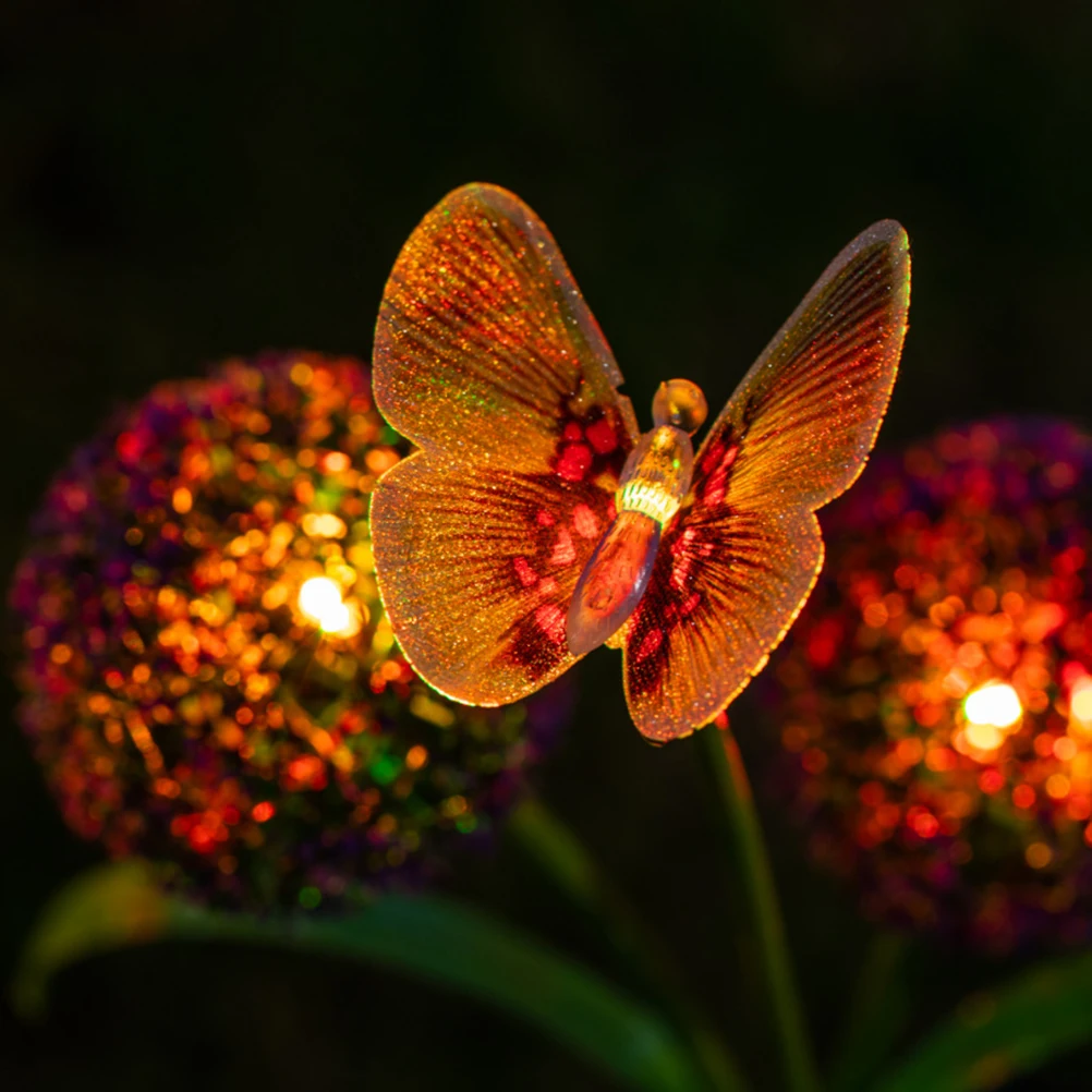 

Dandelion Lantern Waterproof Garden Lamp Solar Stake Lights LED Flower Practical Flowers