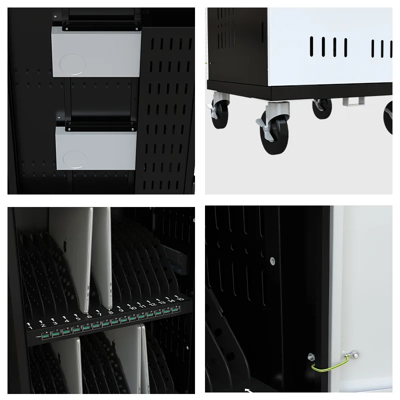 Armadietto di ricarica per tablet smartphone Armadietto di ricarica per notebook per sala riunioni