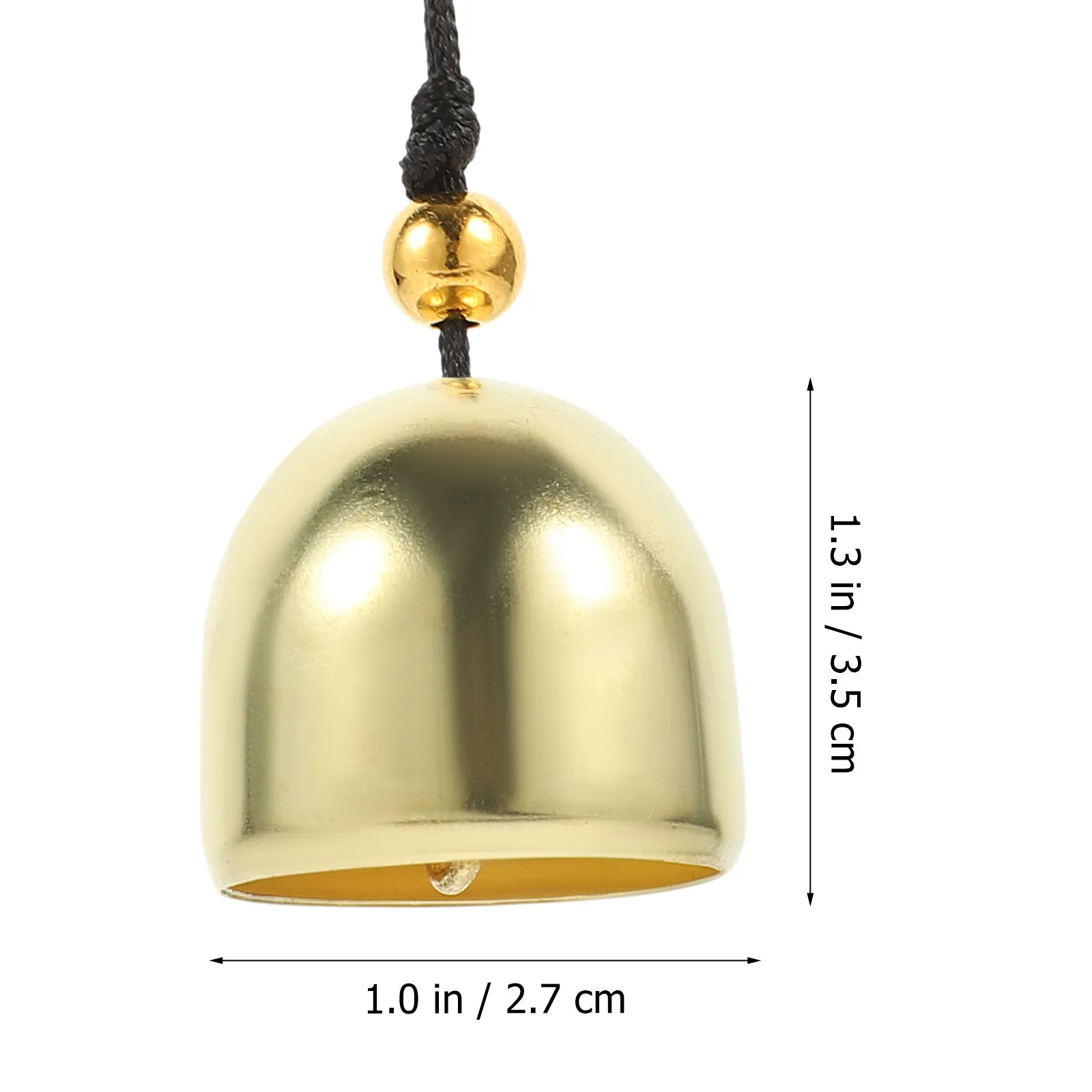 6Sets Metal Bells Alloy Hanging Decorative Bells for DIY Party Wedding Festival Home Office Door Wall Fireplace Decoration
