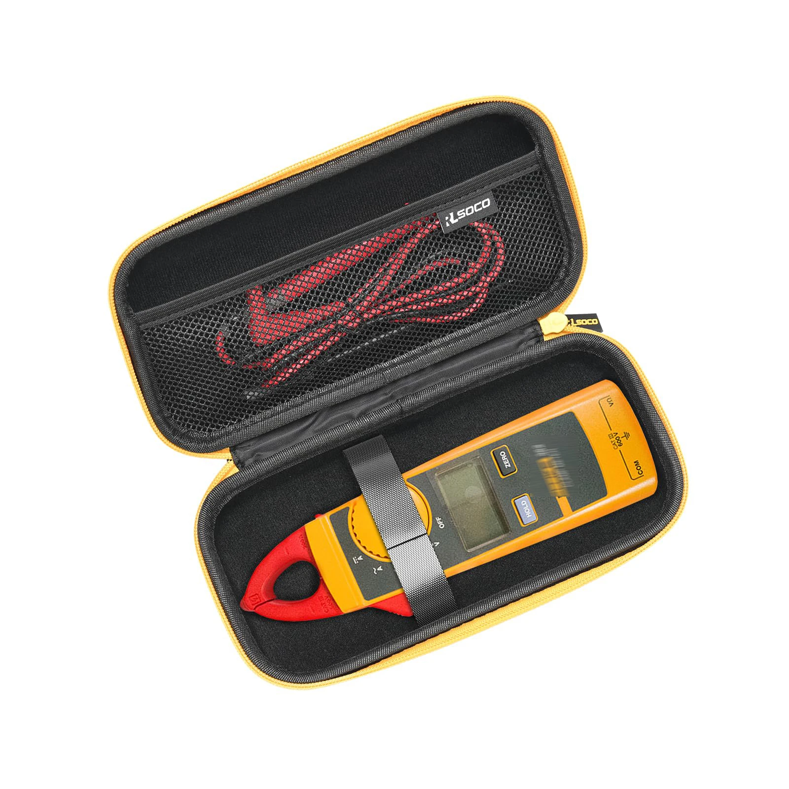 Hard Case for Fluke 362 True-rms AC DC Clamp Meter (Case Only) Portable Storage Carrying Bag Orginazer for Man
