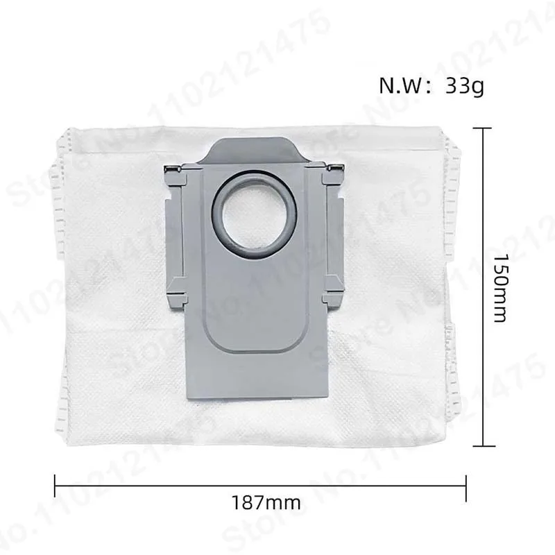 Roborock-cepillo de limpieza para Robot aspirador, accesorio de limpieza para aspiradora Roborock S7 Maxv Ultra S7 Pro, mopa de Cepillo Lateral principal, filtro Hepa, bolsa de polvo