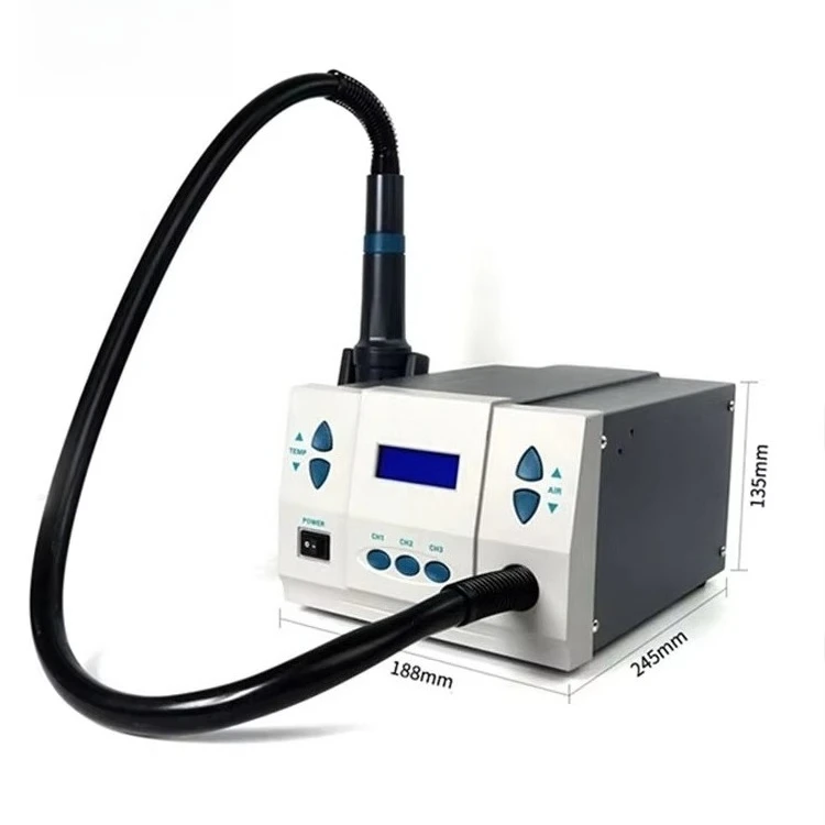 Applicable to QUICK 861DW 1000W Hot Air Rework Station PCB Soldering Repair Tool with Replaceable 5 6 8mm Heat Gun Nozzle view 6