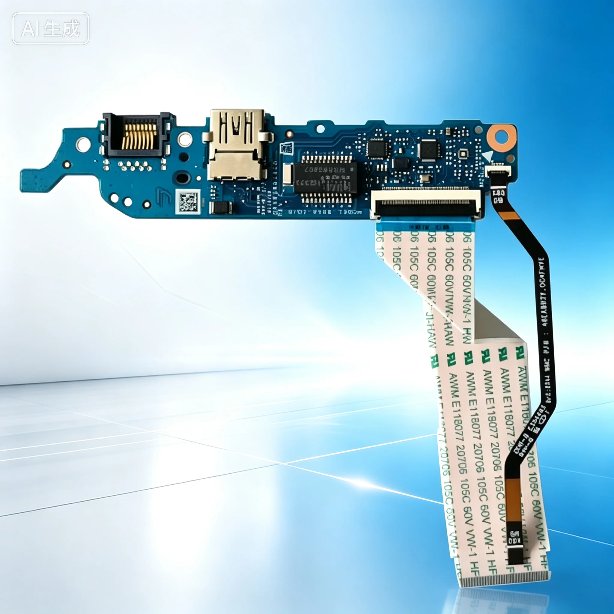 USB RJ45 Lan IO Board With Cable for Probook 440 445 G9 G10 Laptop