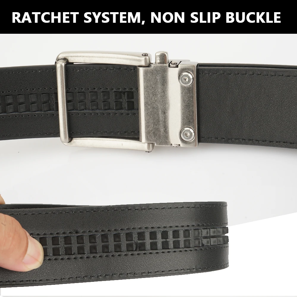 TUSHI Neue Mode Leder Gürtel Taktische Gürtel für Männer Metall Automatische Schnalle Gun Gürtel Militär Gürtel Outdoor Sport Gürtel Männlich – Detail 13
