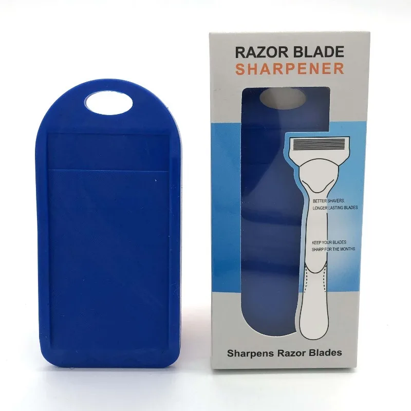 Rubber Shaver Razor Blade Sharpener, Extend Life of Razor Blades, Silicone Shaver, Cleaner Tool, Shaving Safety, Acessórios de viagem