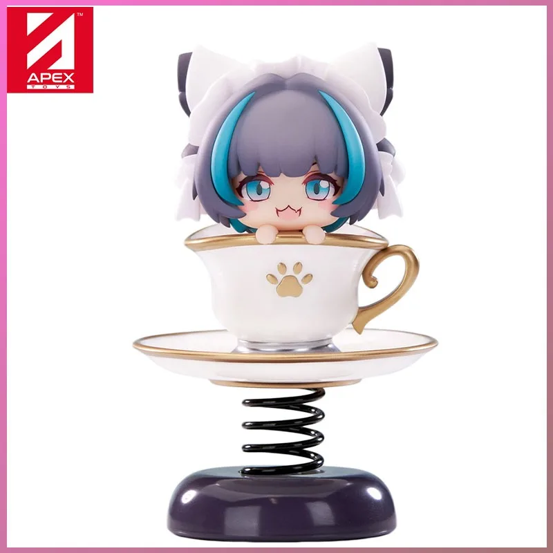 

APEX-TOYS Azur Lane HappyShake Cheshire Chibi Spring Figure Car Decor Original Gifts Toys Model Garage Kit Kawaii 2026 New