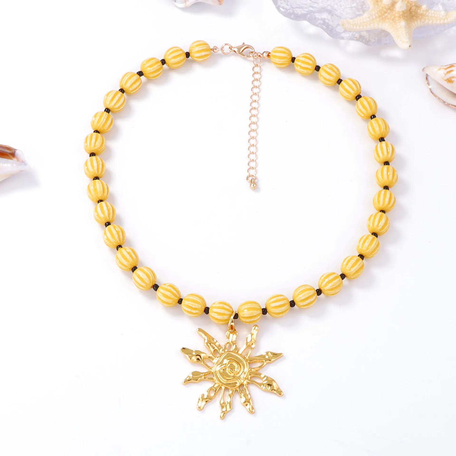 2025 New Ocean Style Pendant Necklace Animals Lobster Pendant Necklace for Women Summer Beach Party Jewelry Gifts - Image 6