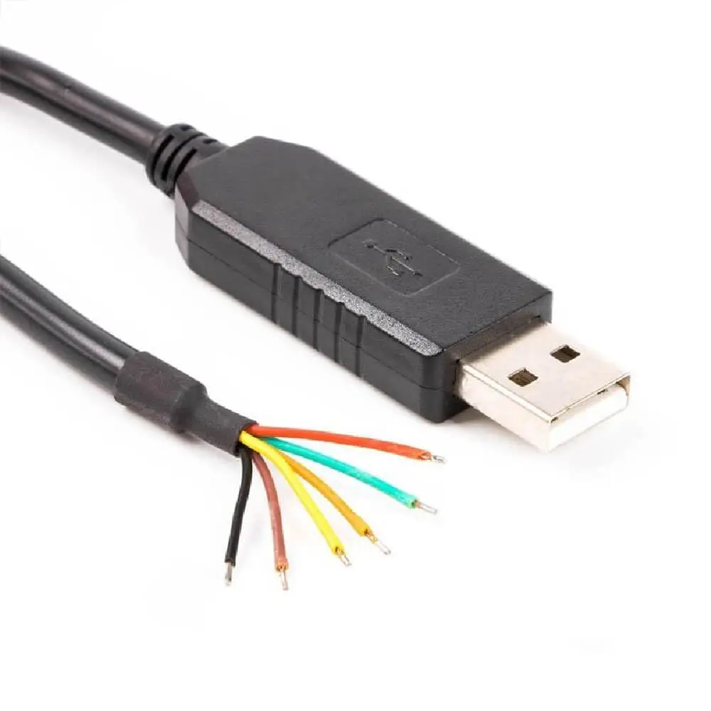  USB Male Type-A TTL Serial Cable for Ttl-232R-3V3-We 1.8Meter
