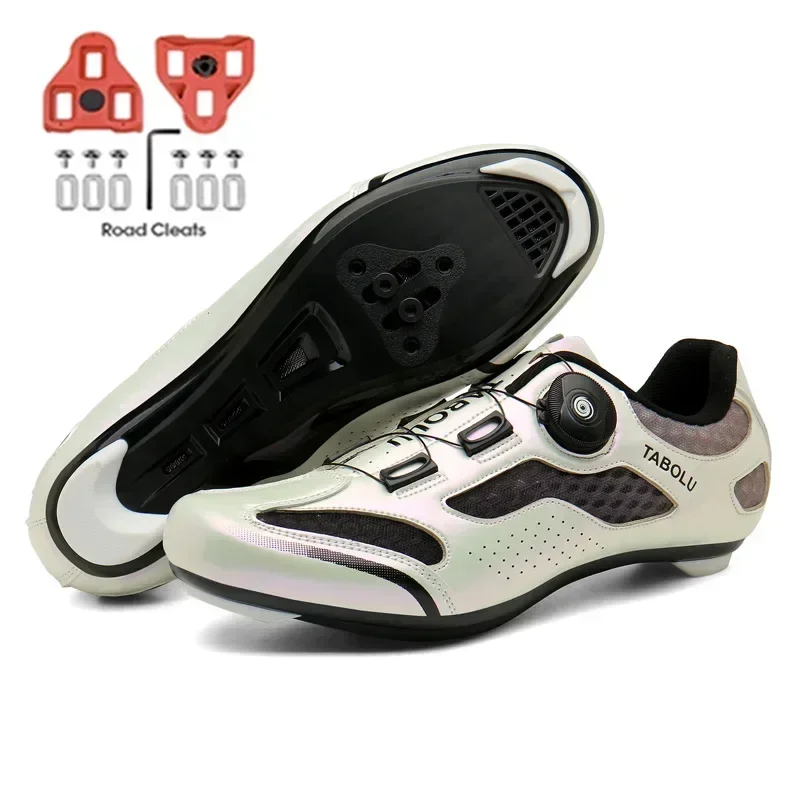 2024Summer Cycling Shoes  Men Sports Road Bike Shoes Speed Sneakers Racing Flat Women Cleats Bicycle Boots Mountain Spd Footwear