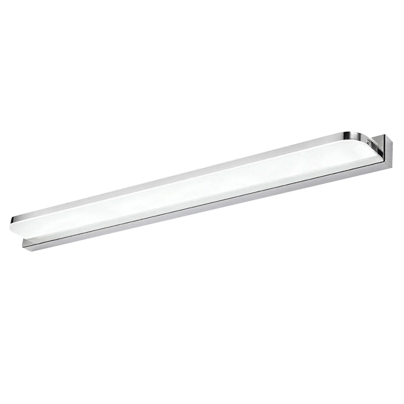 

LED Mirror Wall Lamp Modern Style Bright Bathroom Fixture Stainless Steel PC Bedroom Kitchen Lighting