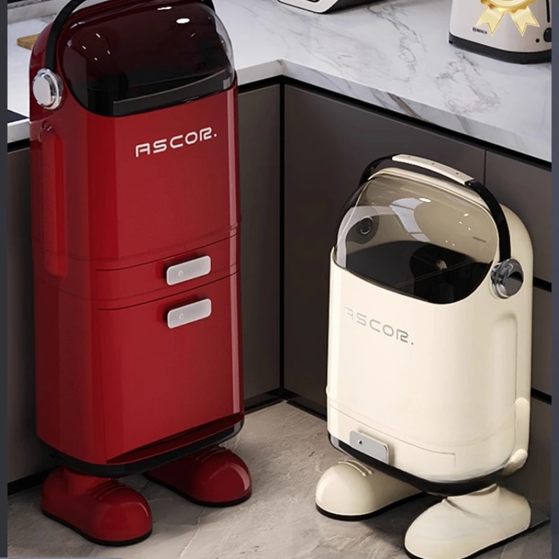 

Automatic Motion Sensor Trash Can Stainless Steel Touchless Hands Free Kitchen Bathroom Office Garbage Bin Soft Close Lid