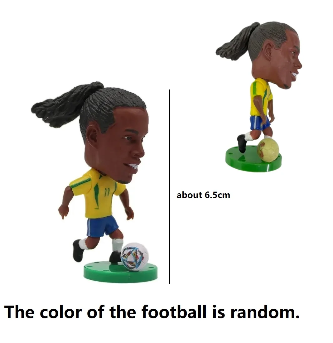 Brazil Football 6.5cm Height Resin Activity Soccer Dolls Figure Toys - view 6