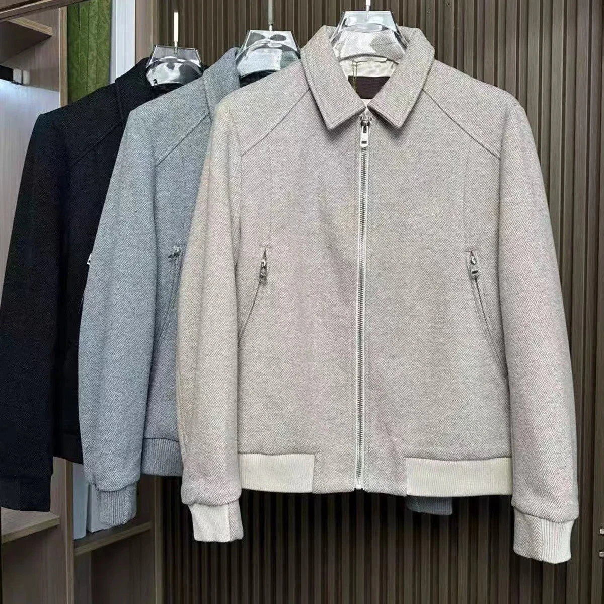 

LP Итальянская деловая повседневная шерстяная куртка с лацканами 25aw