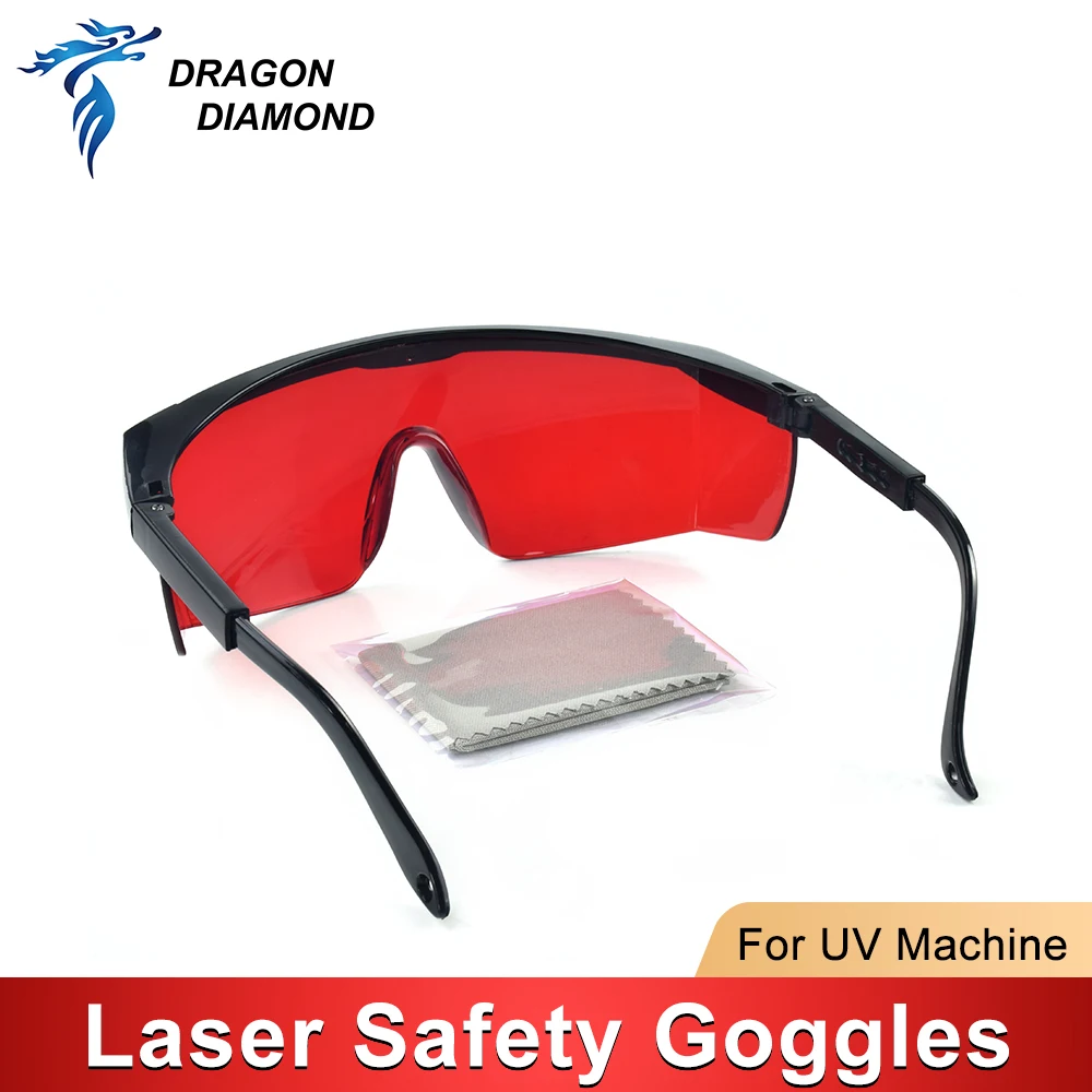 355 & 532nm Laser Goggles Protective Glasses Shield Protection Eyewear 190-550&800-1100nm for UV Laser Safety Goggles