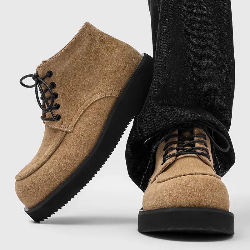 

Men's casual derby shoes Retro British style Work Leisure Office 38-46 Outdoor Trendy Streets High quality shoes Hot selling