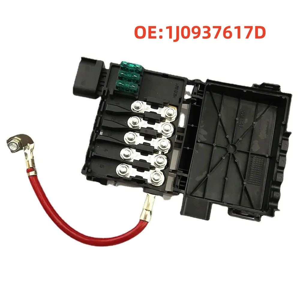 

SYX for VW Bora Beetle Golf MK4 Seat Leon Toledo Octavia Audi A3 S3 1J0937617D 1J0937555C NEW Battery Fuse Box 1J0 937 617 D