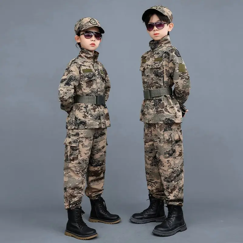 Student Men's and Women's Military Training Summer Camp Outdoor Expansion Camouflage Clothing