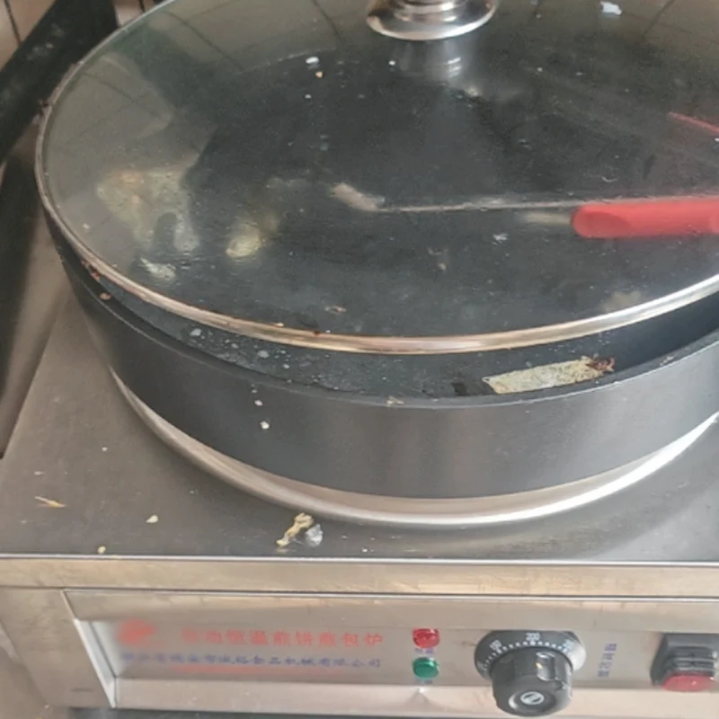 Electric Dumpling Frying Making Machine Commercial Fried Maker Dumplings Pan Fried Fryer