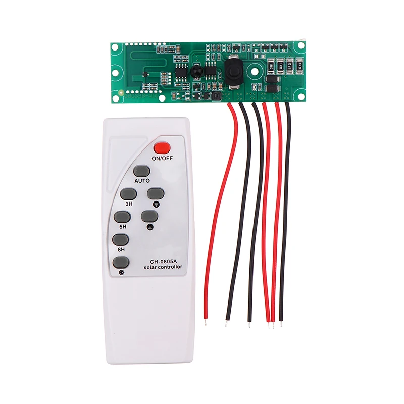 العملي الشمسية LED لوحة للقيادة 1 مجموعة التحكم الآلي مصباح المجلس مع جهاز التحكم عن بعد تحريض جسم الإنسان #4