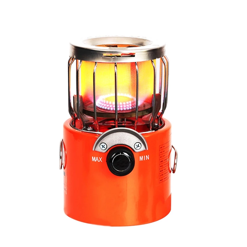 

2 In 1 Camping Gas Heater Outdoor Stove Igniter Heating Gas Oven Burner Hand Warmer Home Tent Stove Camping Gear