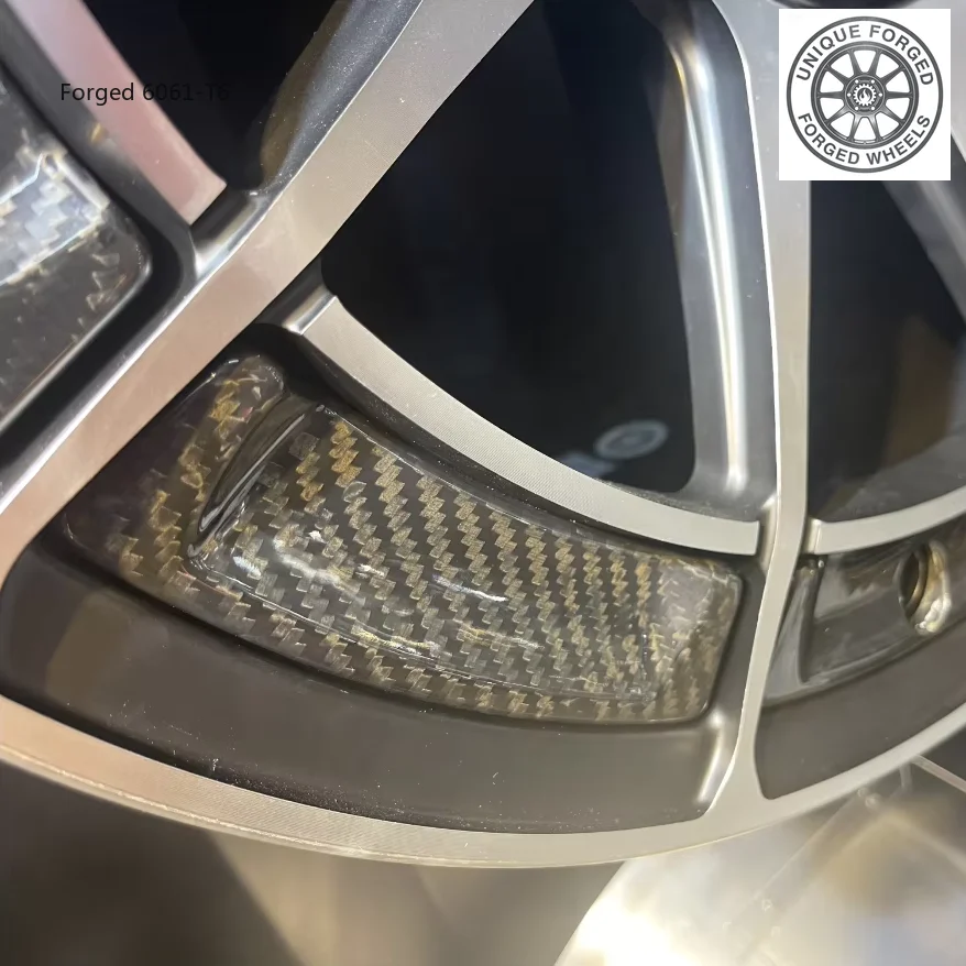 

New 20 21 24 25 26 Inch Forged Wheels 9.5J 10.5J 11J 11.5J 12J Pcd 5*108 5*100 Forged Carbon Fiber Material