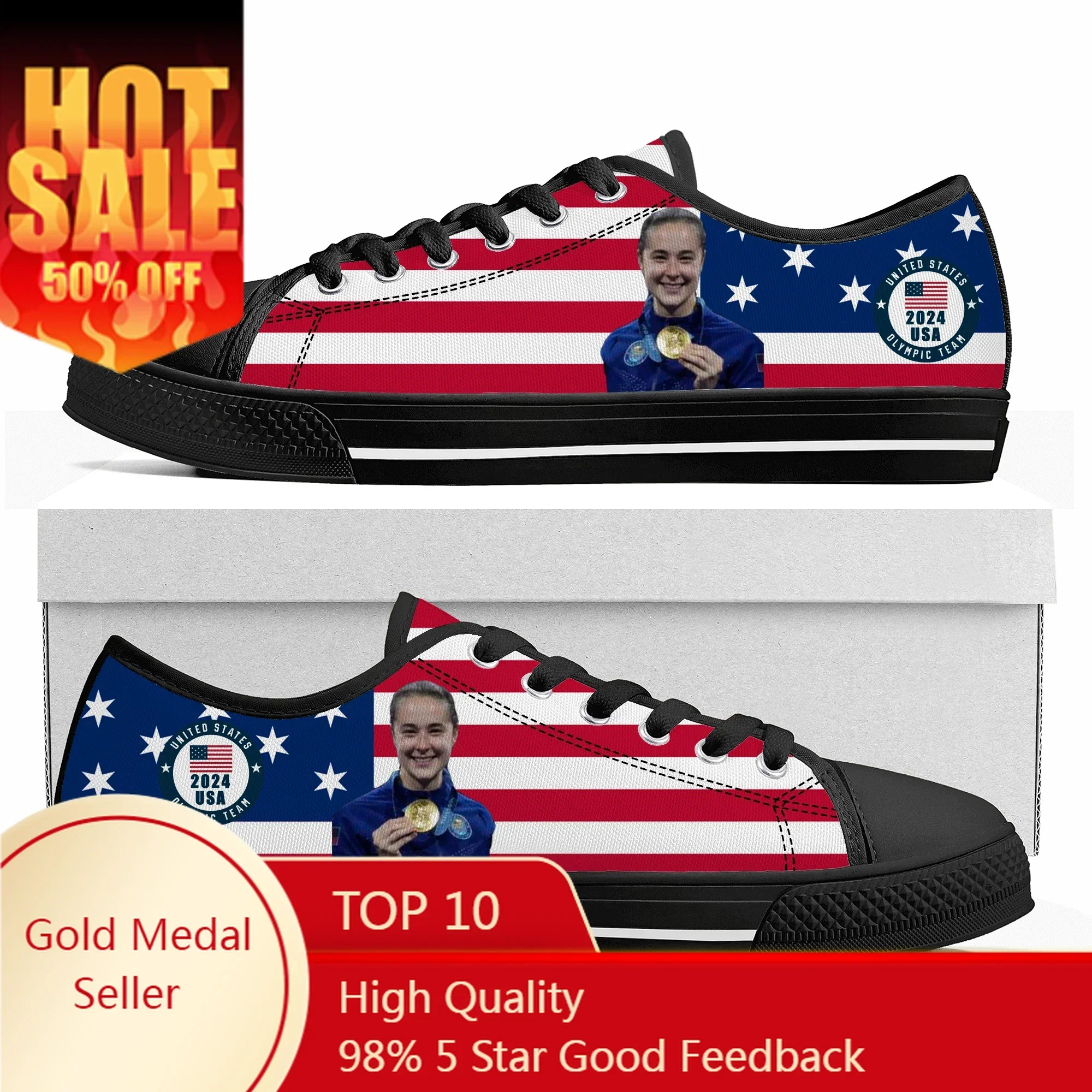 

Jacqueline Dubrovich Foil World Champion Low Top Sneakers Men Women Teenager High Quality Canvas Sneaker Couple Custom Shoes