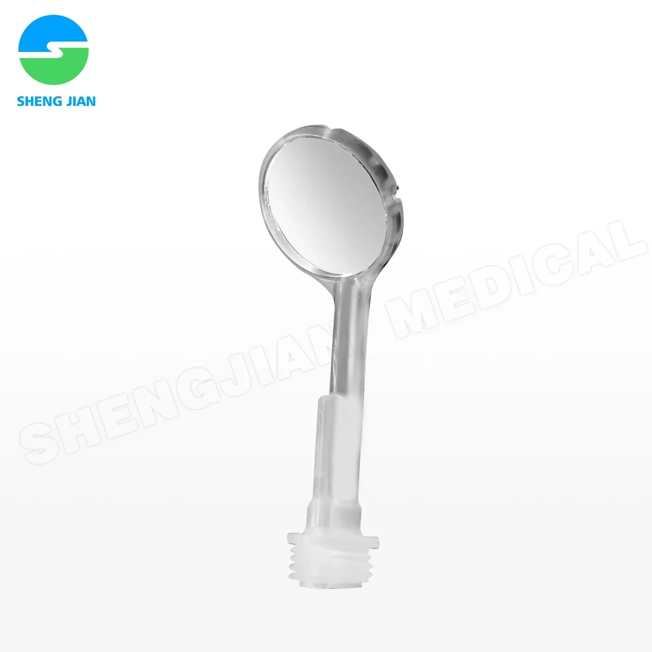 Factory Supply den tal Disposable Suction Anti-fog Mouth Mirror with Handle & Silicon Tube For Teeth Whitening