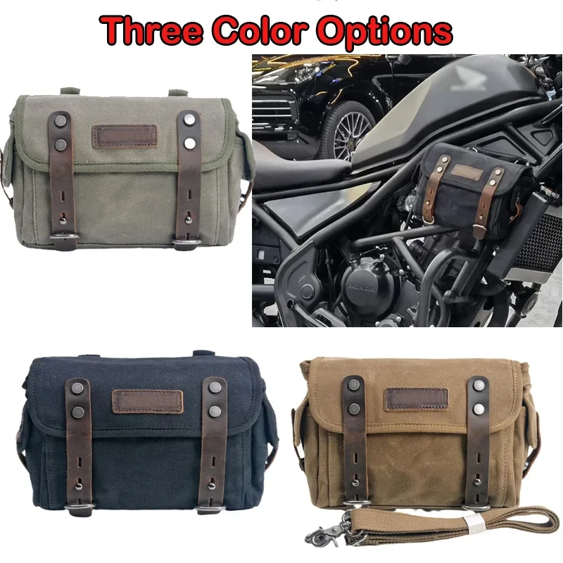 

Detachable Motorcycle Waterproof Bag Luggage Bag Riding Equipment One Shoulder Messenger Motor SaddleBag Universal Side Bag
