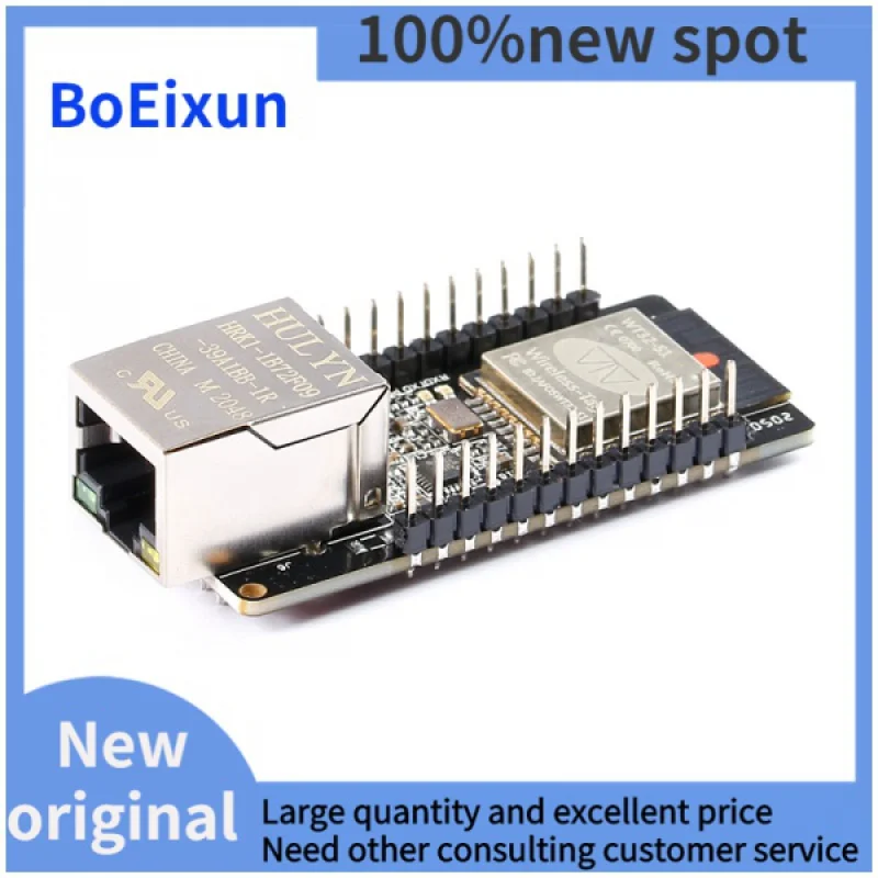 

100% Brand New WT32-ETH01 Embedded Serial Port Networking BLE + Wifi Combo Gateway Module