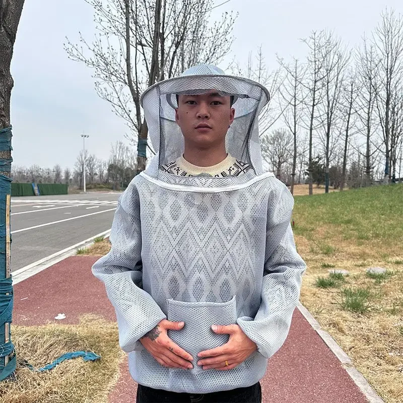 

3D Breathable Half Body Full Body Beekeeping Thickened Special Bee Box Bee Protective Clothing Complete Set