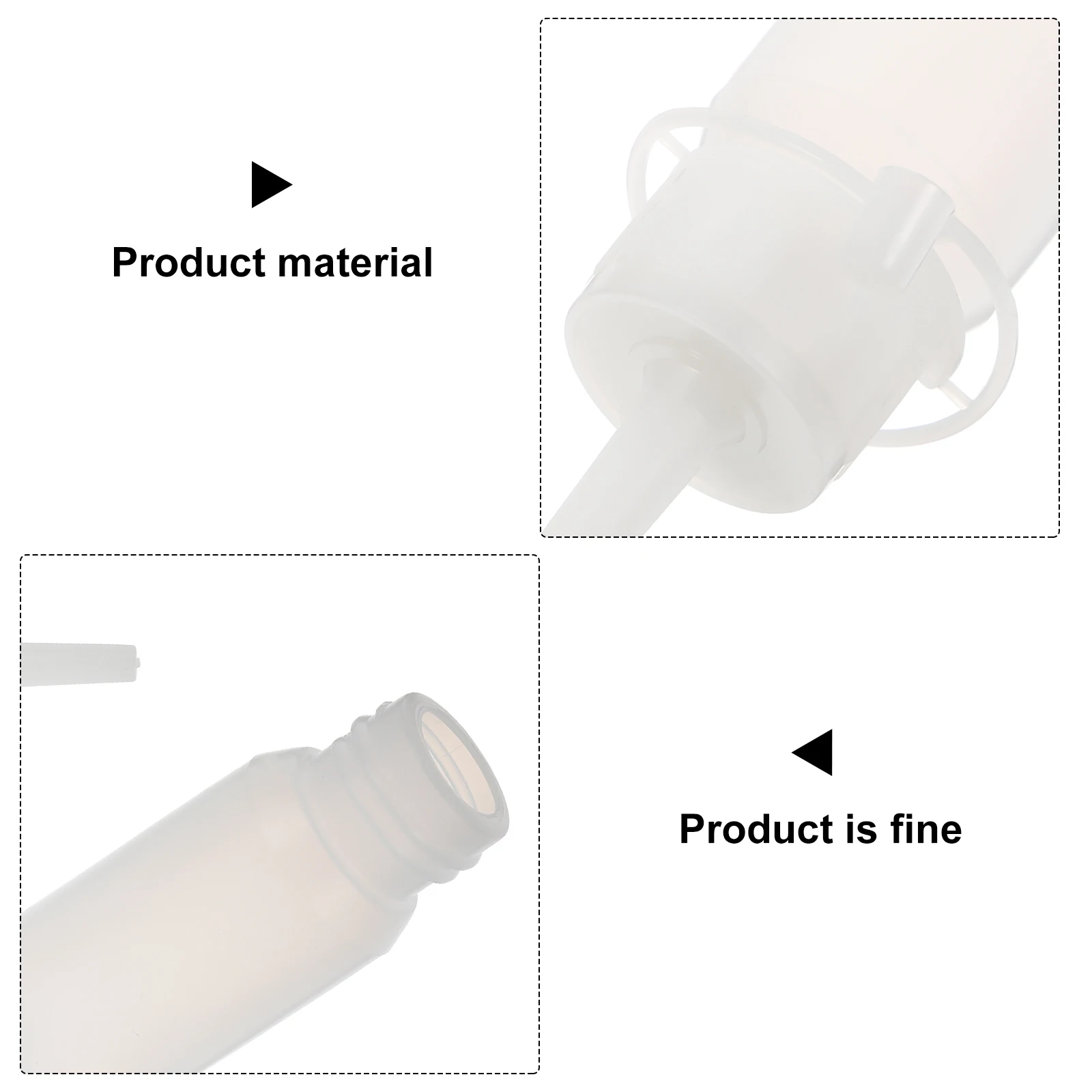 

30 Pcs Glue Bottle Squeeze Pointed Dropper Plastic Needle Bottles Liquid Applicator Portable Dispenser Dispensing