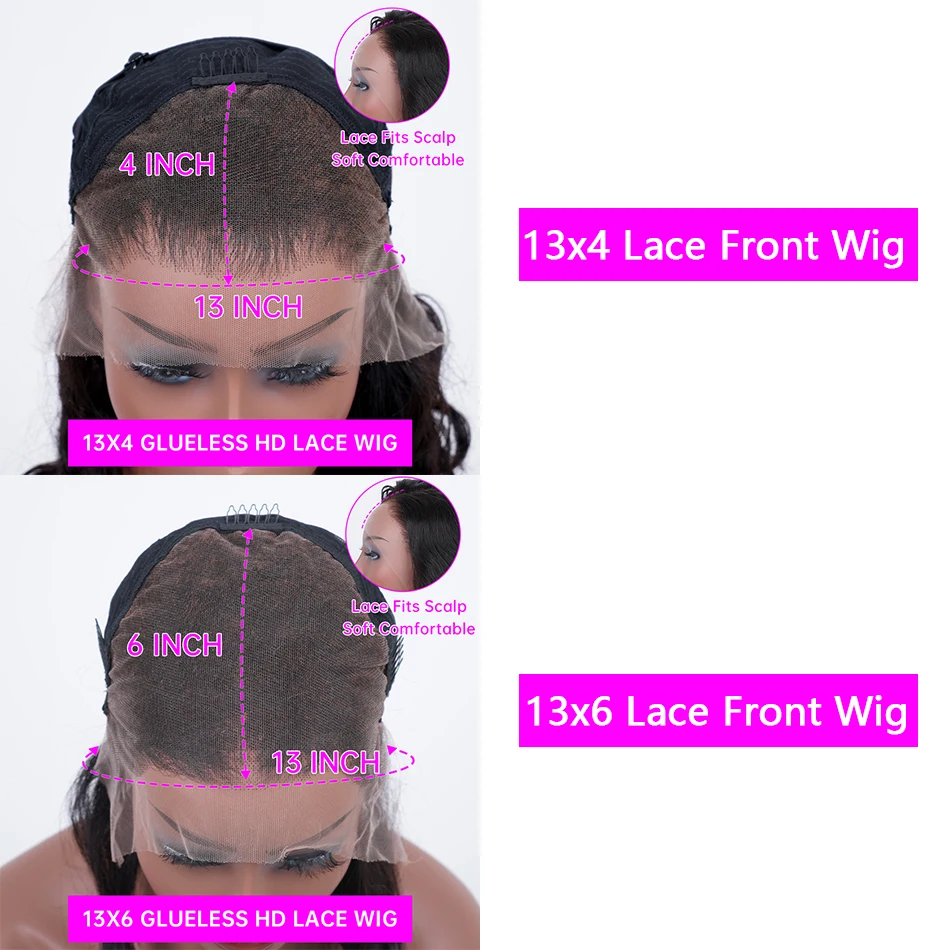 Wig Highlight rambut manusia gelombang besar rambut Brasil 13x6 Hd renda Wig Frontal untuk wanita Wig depan renda pirang tanpa lem rambut manusia