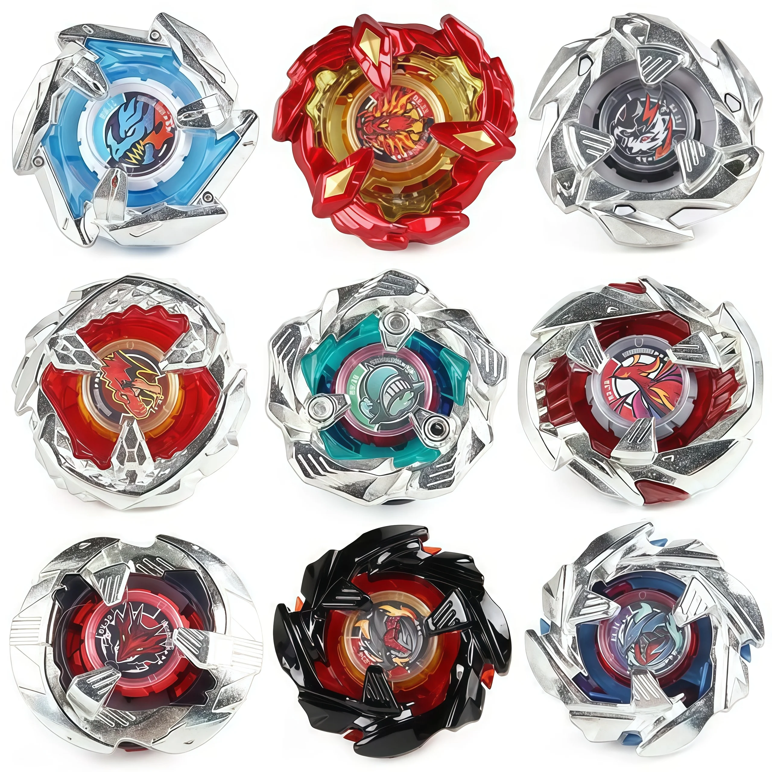 Shell explosion gyro X toy UX-14 First Scorpio spear UX13 UX11 UX10 Ux09U08BX-00C01CX-04 Latest alloy gyro competitive gift