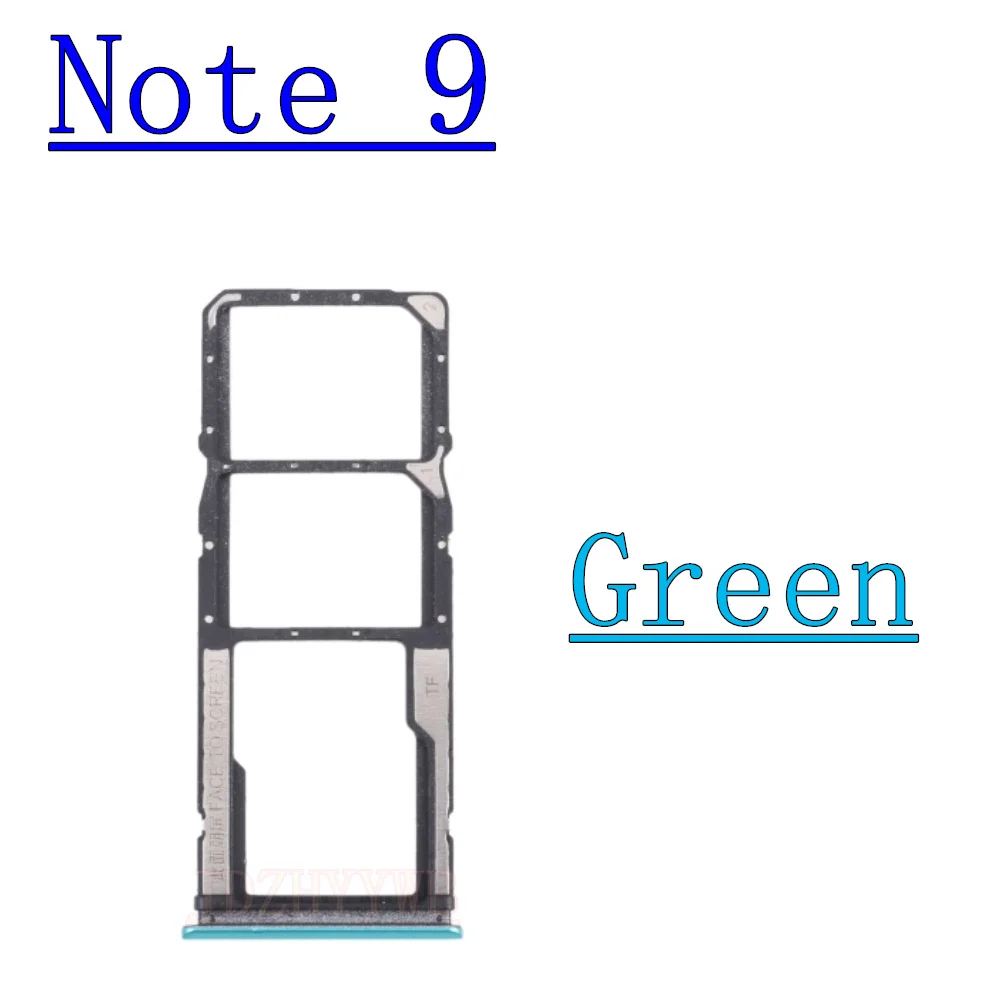 الهاتف SIM SD بطاقة صينية ل Xiaomi Redmi ملاحظة 9 برو جديد سيم رقاقة فتحة حامل درج ل Redmi ملاحظة 9s 9T
